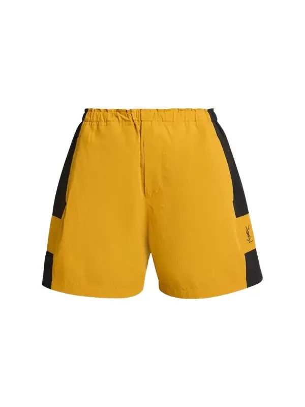 Side-Stripe Cotton Pull-On Shorts