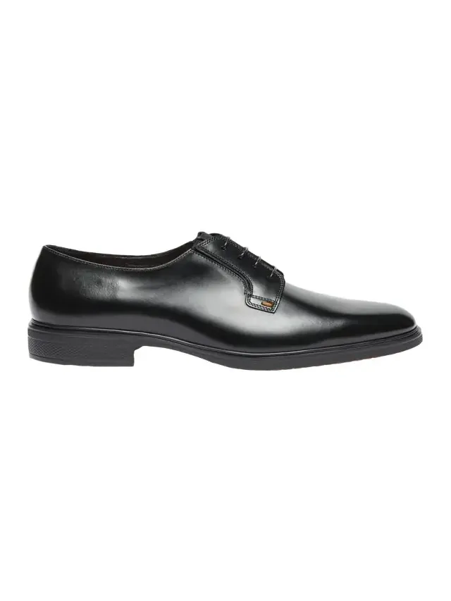 Santoni Men's Easy Collection Leather Rubber-Sole Derby Shoes