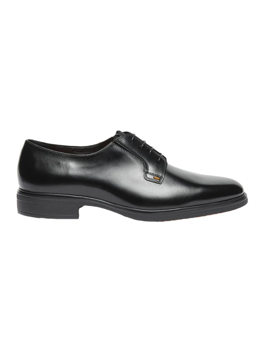Men's Easy Collection Leather Rubber-Sole Derby Shoes Men's Easy Collection Leather Rubber-Sole Derby Shoes