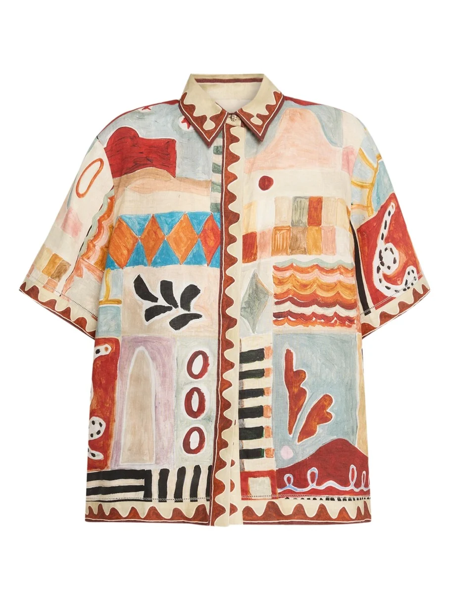 Michelle Linen Shirt