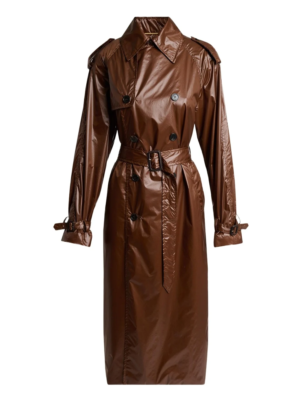 Weather-Repellant Double-Breasted Trench Coat Weather-Repellant Double-Breasted Trench Coat