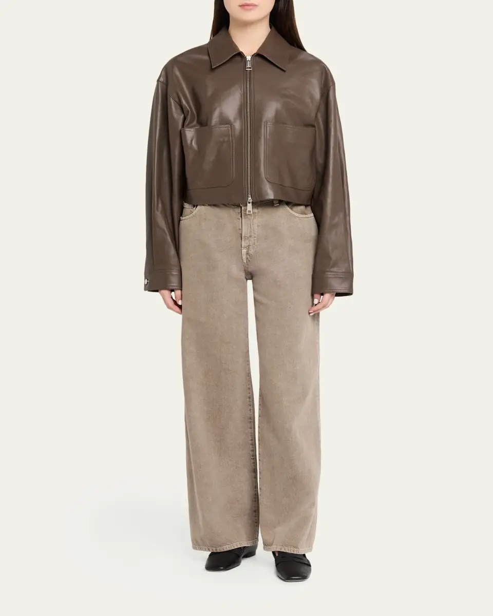 Nanushka Phebe Leather Jacket | Thumbnail 2 Nanushka Phebe Leather Jacket | Thumbnail 2