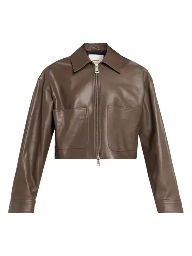 Nanushka Phebe Leather Jacket