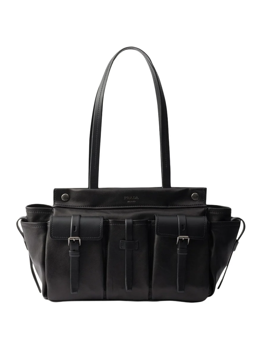 Route Large Leather Tote Bag