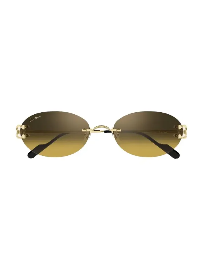 Decor Classic C de 55mm Rimless Oval Metal Sunglasses Decor Classic C de 55mm Rimless Oval Metal Sunglasses