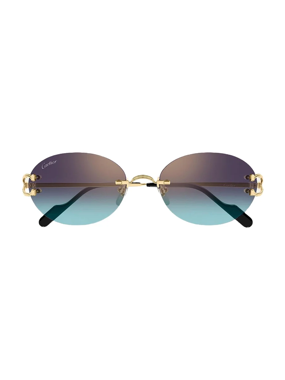 Cartier Première de 55mm Oval Sunglasses