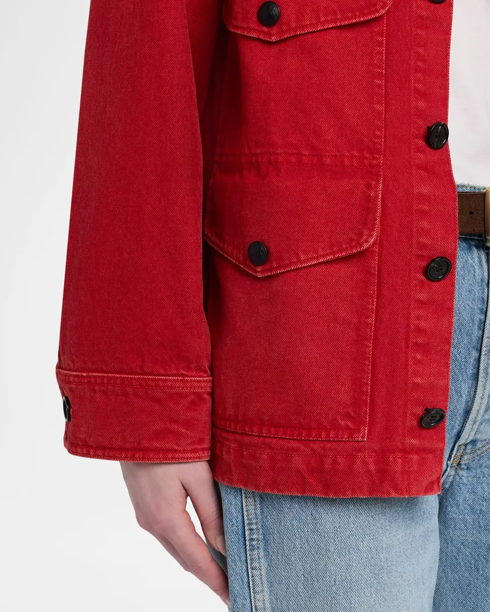 Nili Lotan Leroy Cotton Twill Utility Jacket | Thumbnail 9 Nili Lotan Leroy Cotton Twill Utility Jacket | Thumbnail 9