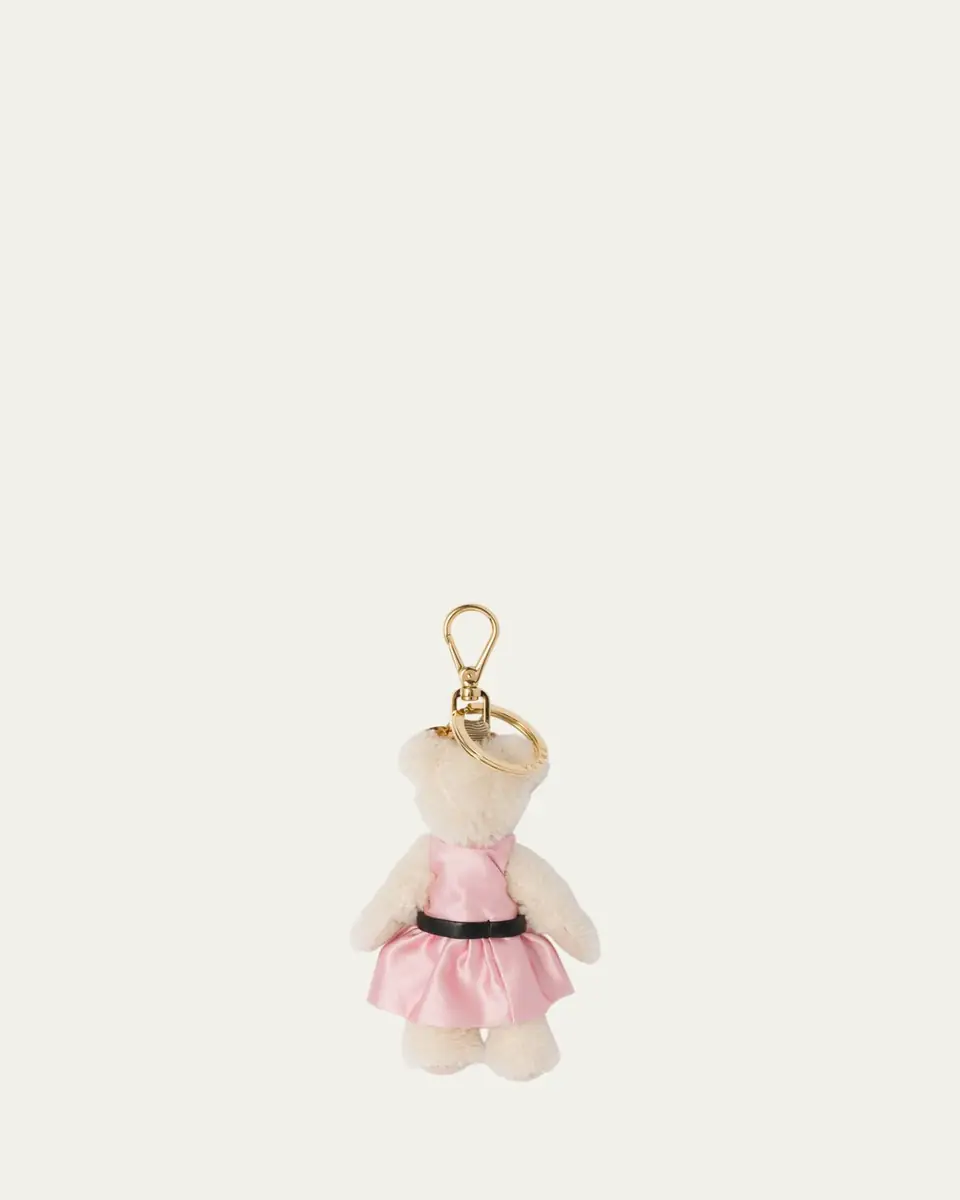 Prada Teddy Bear Keychain Bag Charm | Thumbnail 2 Prada Teddy Bear Keychain Bag Charm | Thumbnail 2