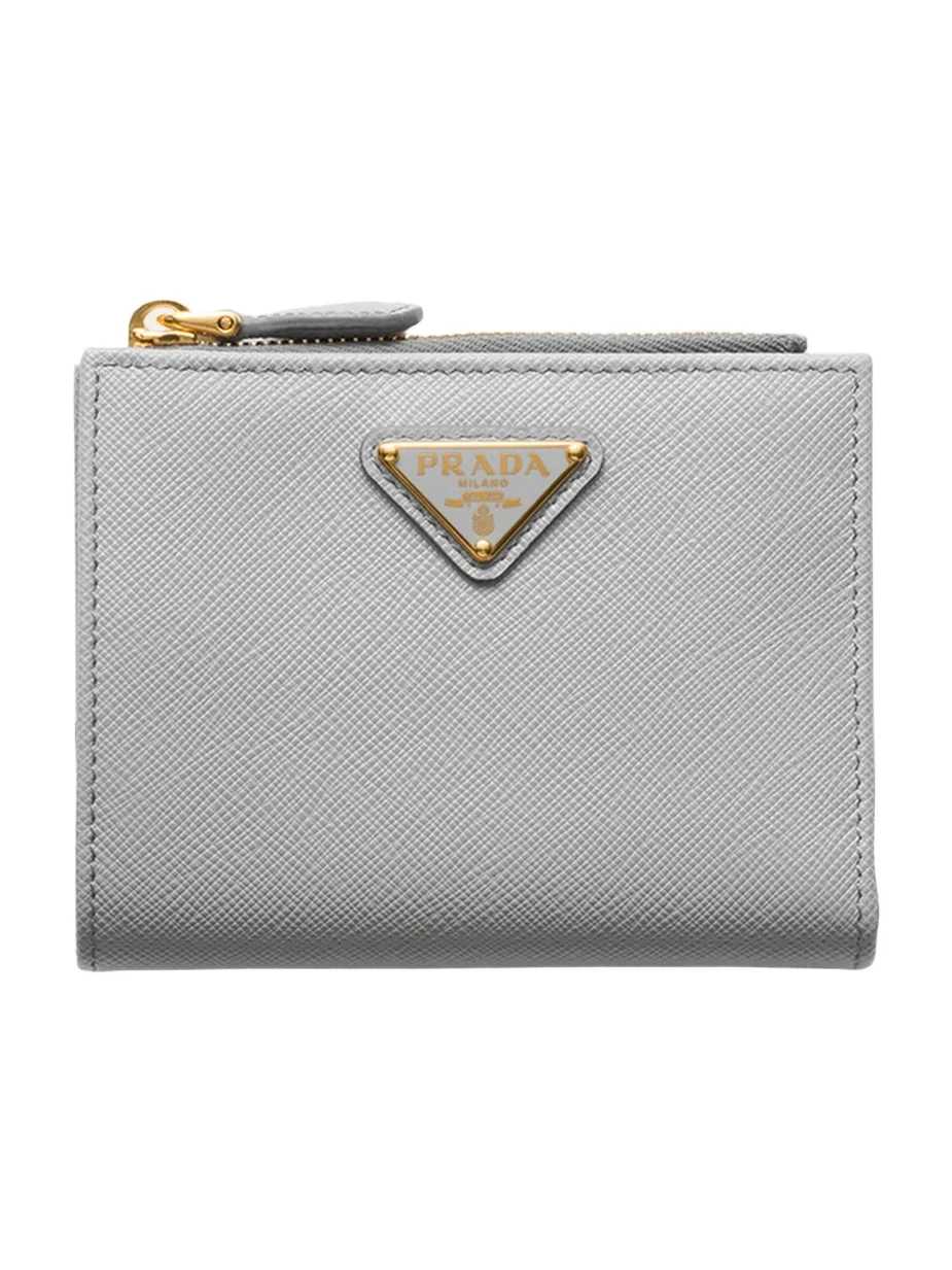 Prada Small Saffiano Leather Bifold Wallet
