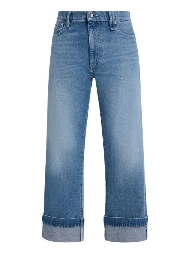 Men's Embellished Washed Denim Carpenter Jeans Men's Embellished Washed Denim Carpenter Jeans