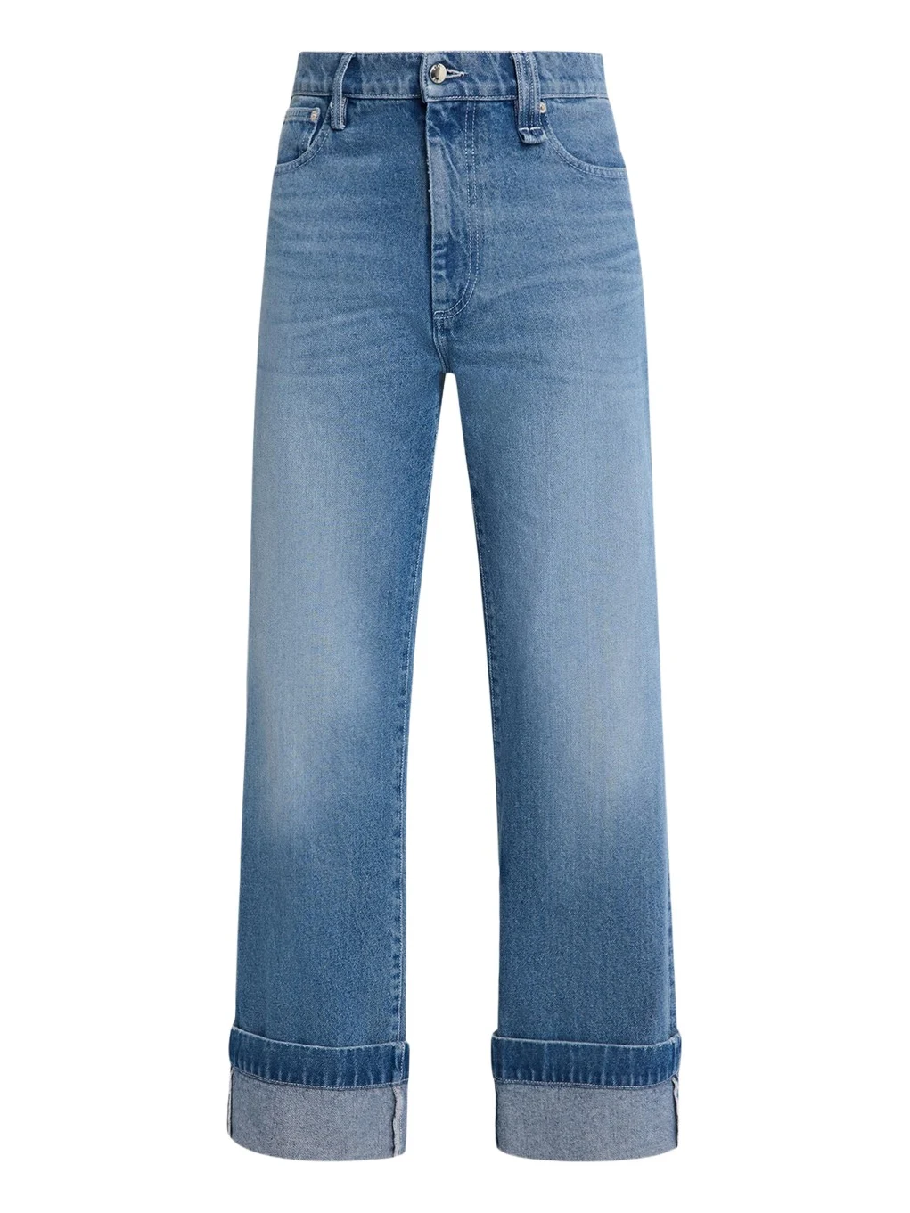 Simone Rocha Men's Embellished Washed Denim Carpenter Jeans