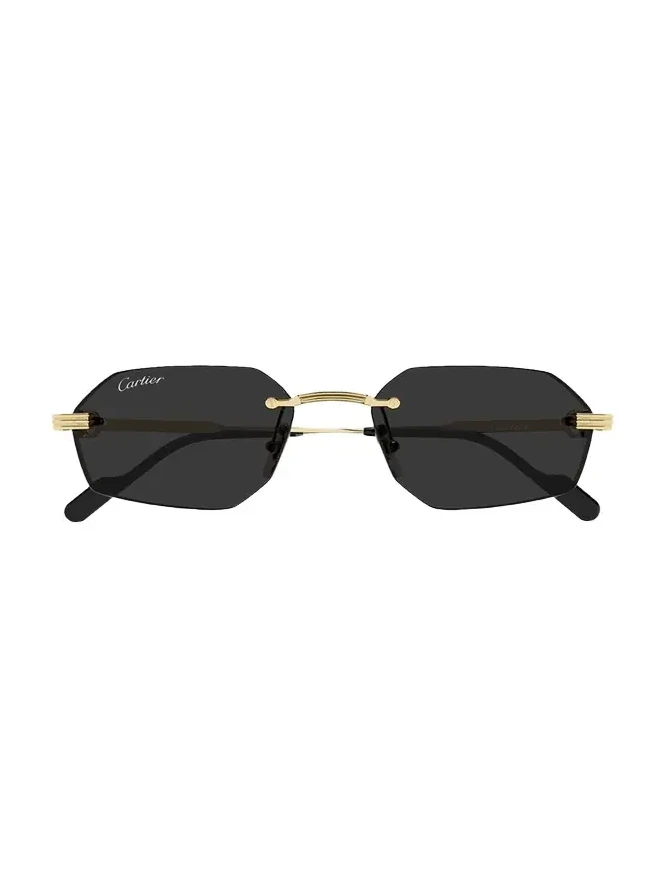 Men's Rimless Metal Geometric Sunglasses Men's Rimless Metal Geometric Sunglasses