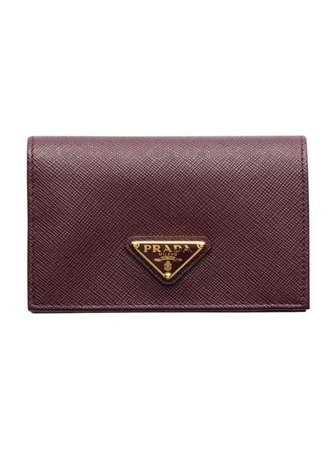Prada Small Saffiano Leather Bifold Wallet