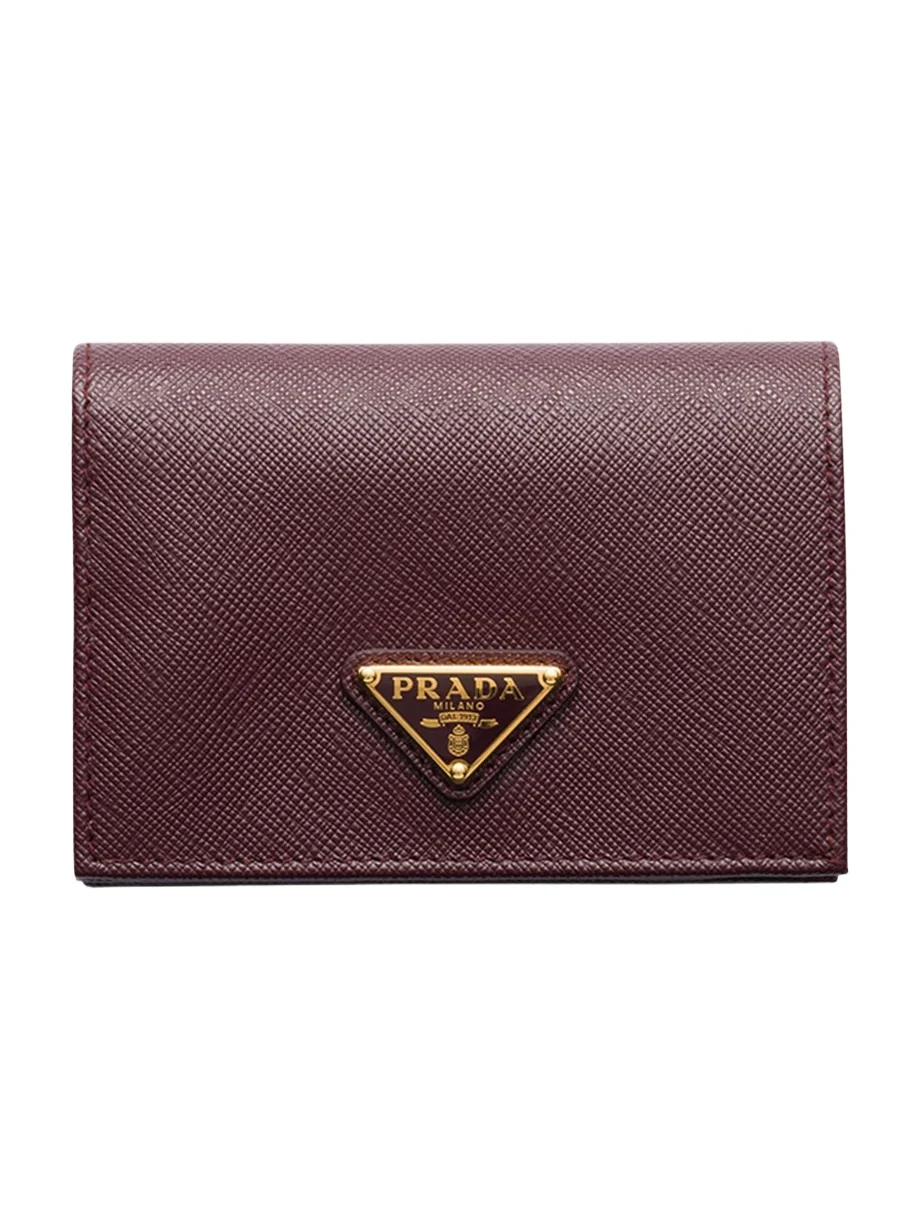 Prada Small Saffiano Leather Bifold Wallet