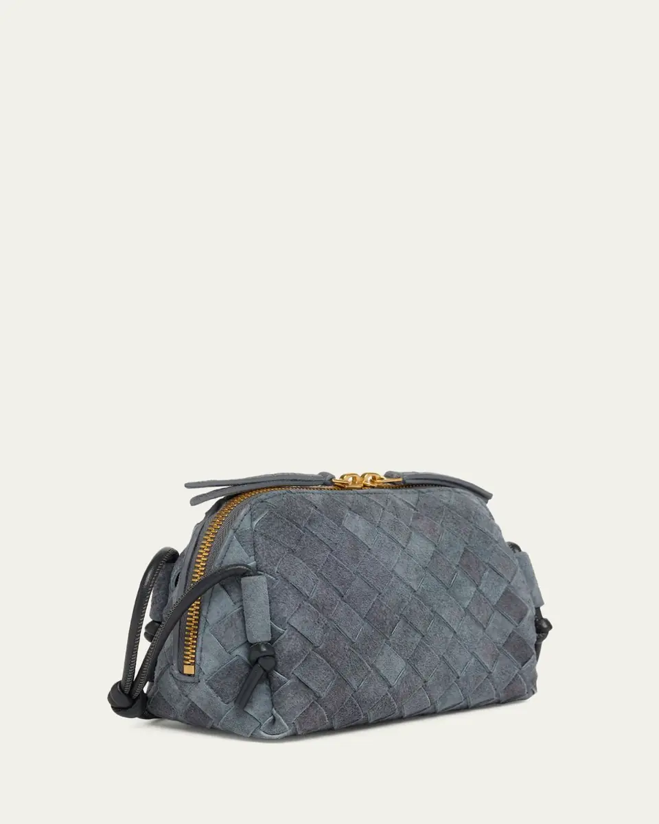 Bottega Veneta Suede Concert Pouch Crossbody Bag | Thumbnail 3 Bottega Veneta Suede Concert Pouch Crossbody Bag | Thumbnail 3