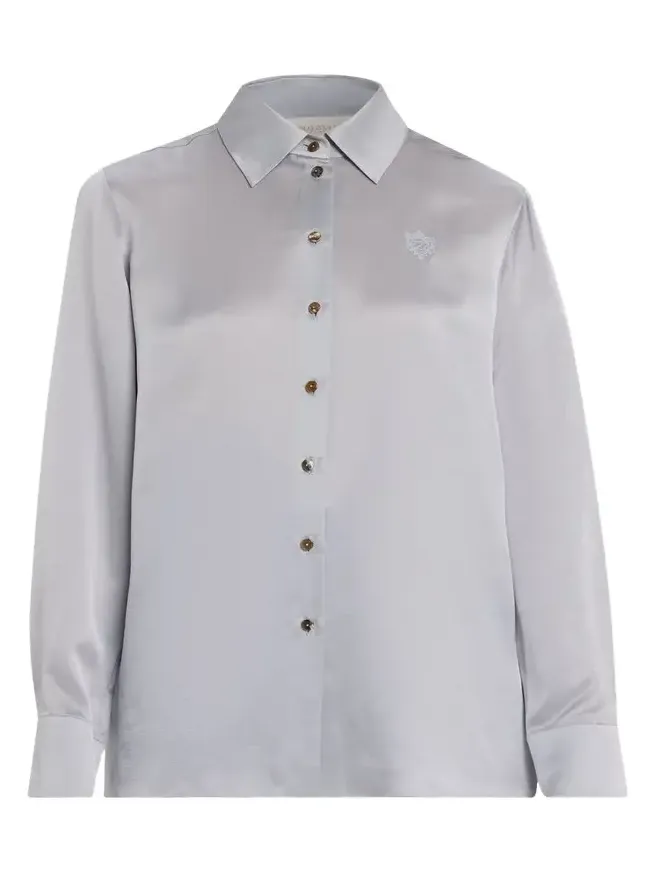 Luna Satin Shirt Luna Satin Shirt