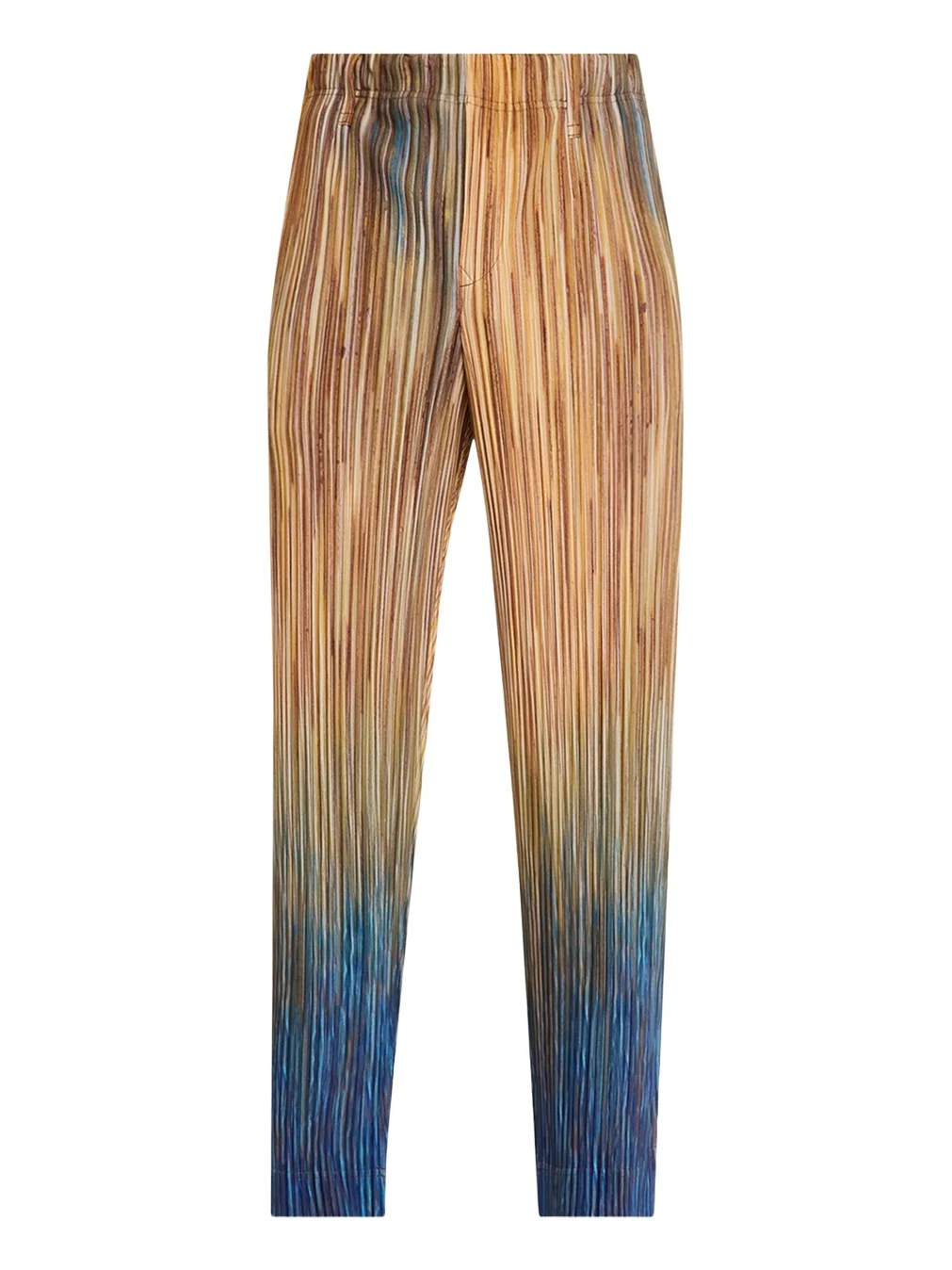 Men's Paintbrush Agate-Print Pleated Trousers Men's Paintbrush Agate-Print Pleated Trousers