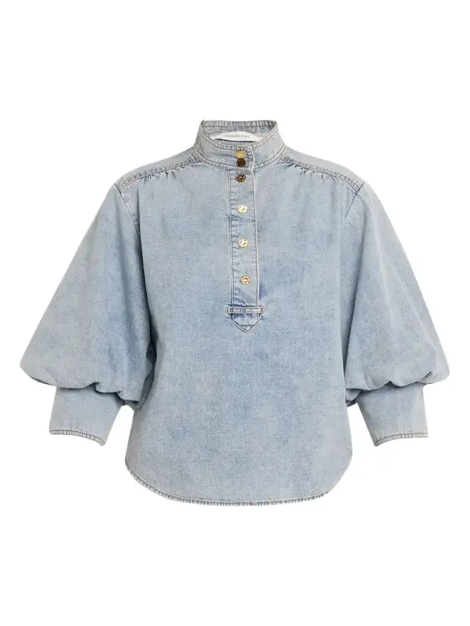 Denim Blouse