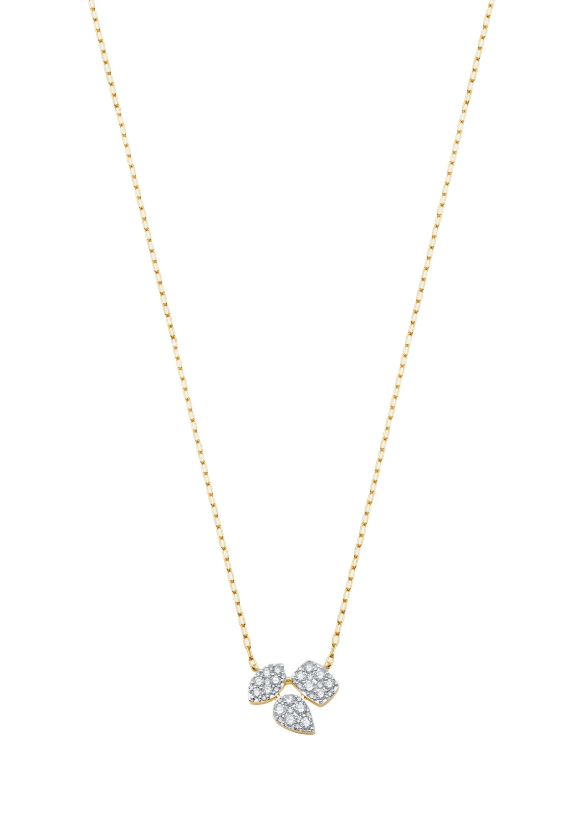 Reverie 18K Gold & Diamond Marquise, Pear & Cushion Necklace Reverie 18K Gold & Diamond Marquise, Pear & Cushion Necklace