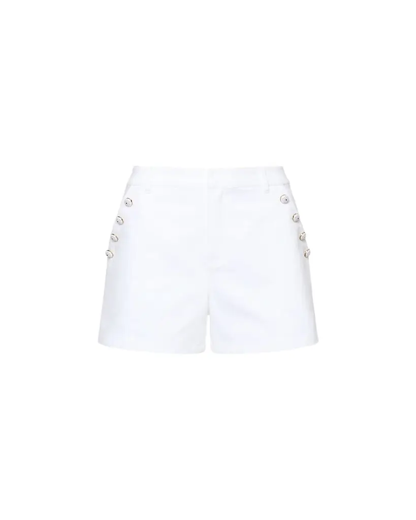 Cinq a Sept Susie Denim Sailor Shorts | Image 1 Cinq a Sept Susie Denim Sailor Shorts | Image 1