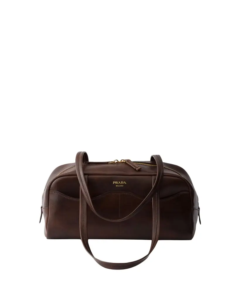 Carry Large Antiqued Leather Shoulder Bag Carry Large Antiqued Leather Shoulder Bag