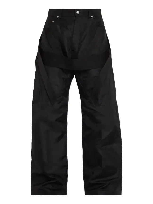 Men's Megastrapped Geth Nylon Canvas Wide-Leg Jeans Men's Megastrapped Geth Nylon Canvas Wide-Leg Jeans