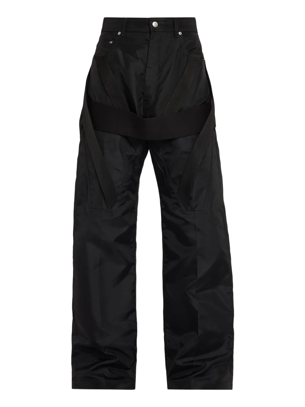 Men's Megastrapped Geth Nylon Canvas Wide-Leg Jeans Men's Megastrapped Geth Nylon Canvas Wide-Leg Jeans
