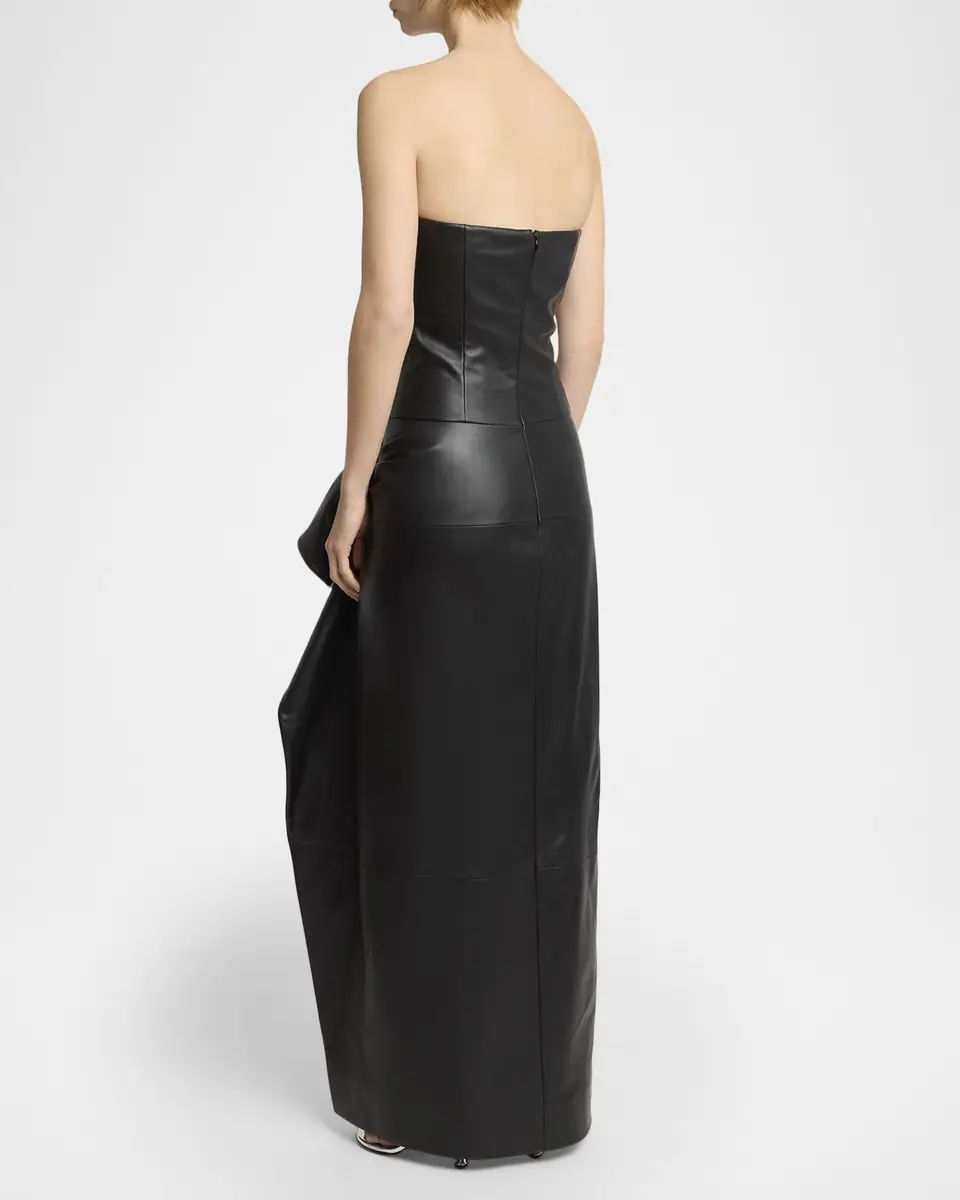 Proenza Schouler Alonna Strapless Leather Dress | Thumbnail 7 Proenza Schouler Alonna Strapless Leather Dress | Thumbnail 7