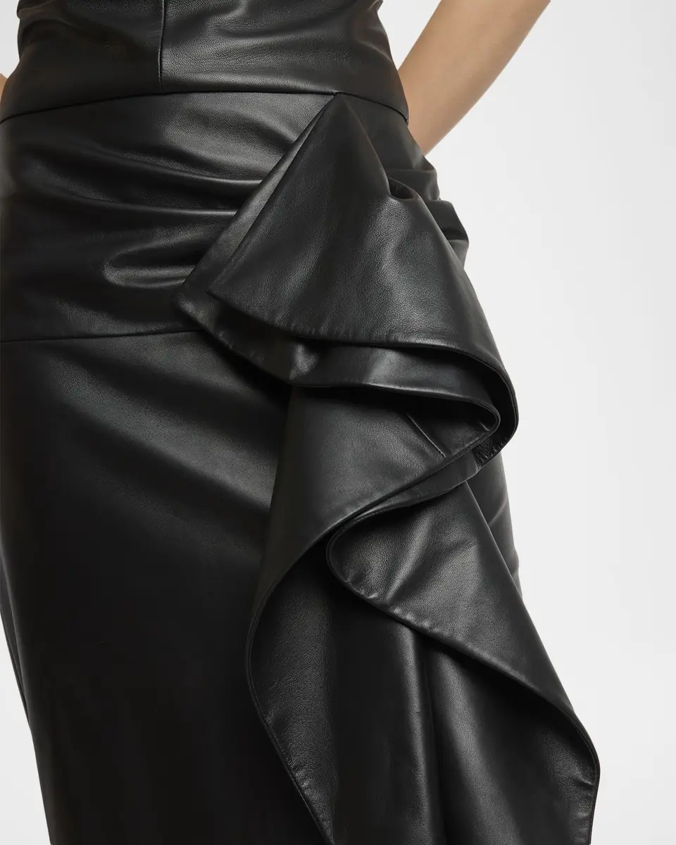 Proenza Schouler Alonna Strapless Leather Dress | Thumbnail 9 Proenza Schouler Alonna Strapless Leather Dress | Thumbnail 9