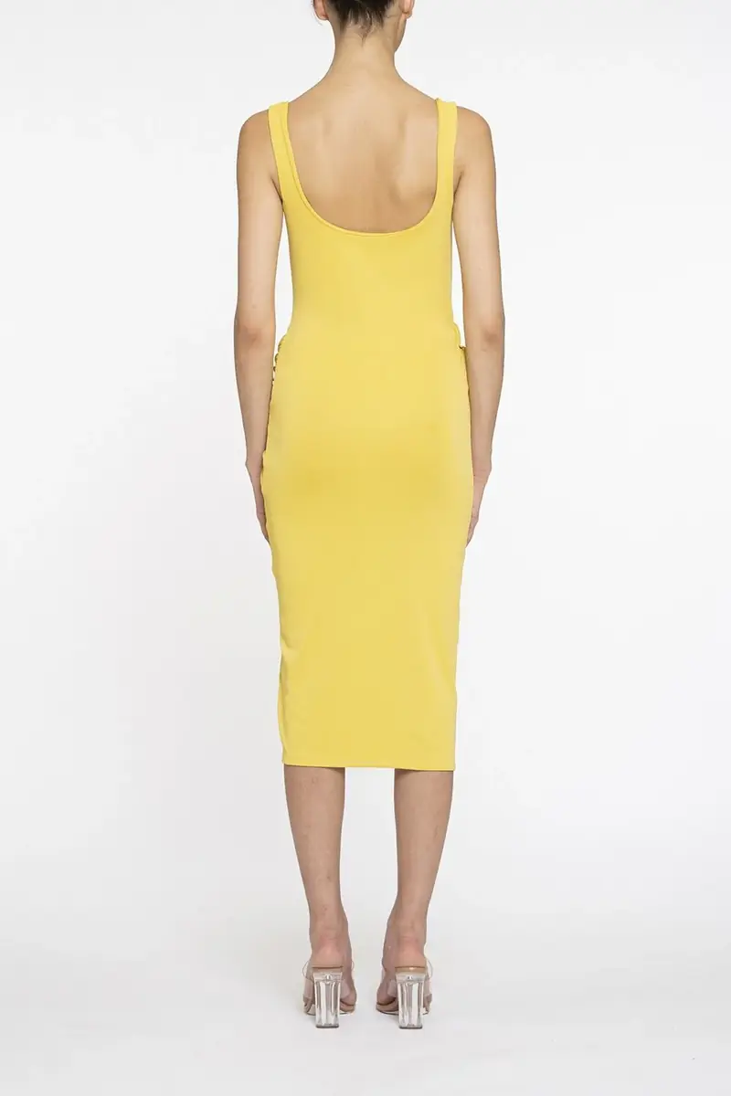 DES_PHEMMES Tank Top Midi Dress | Thumbnail 4