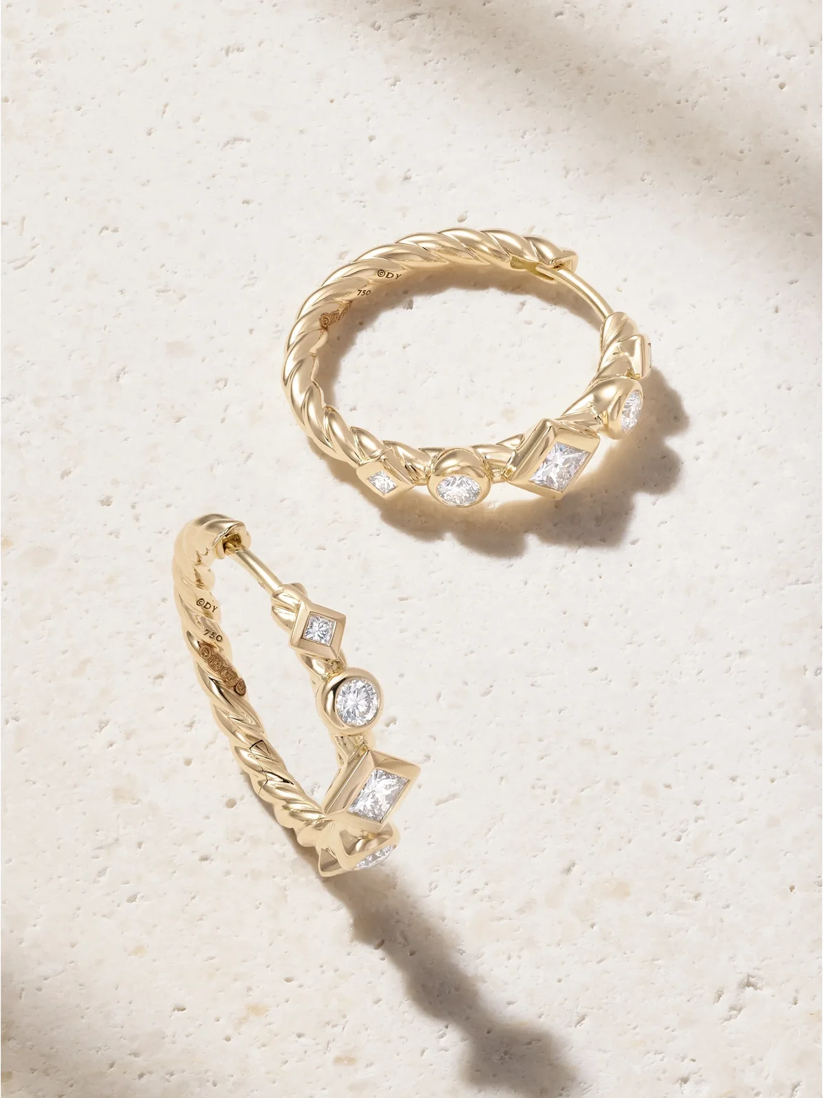 18-karat Gold Hoop Earrings