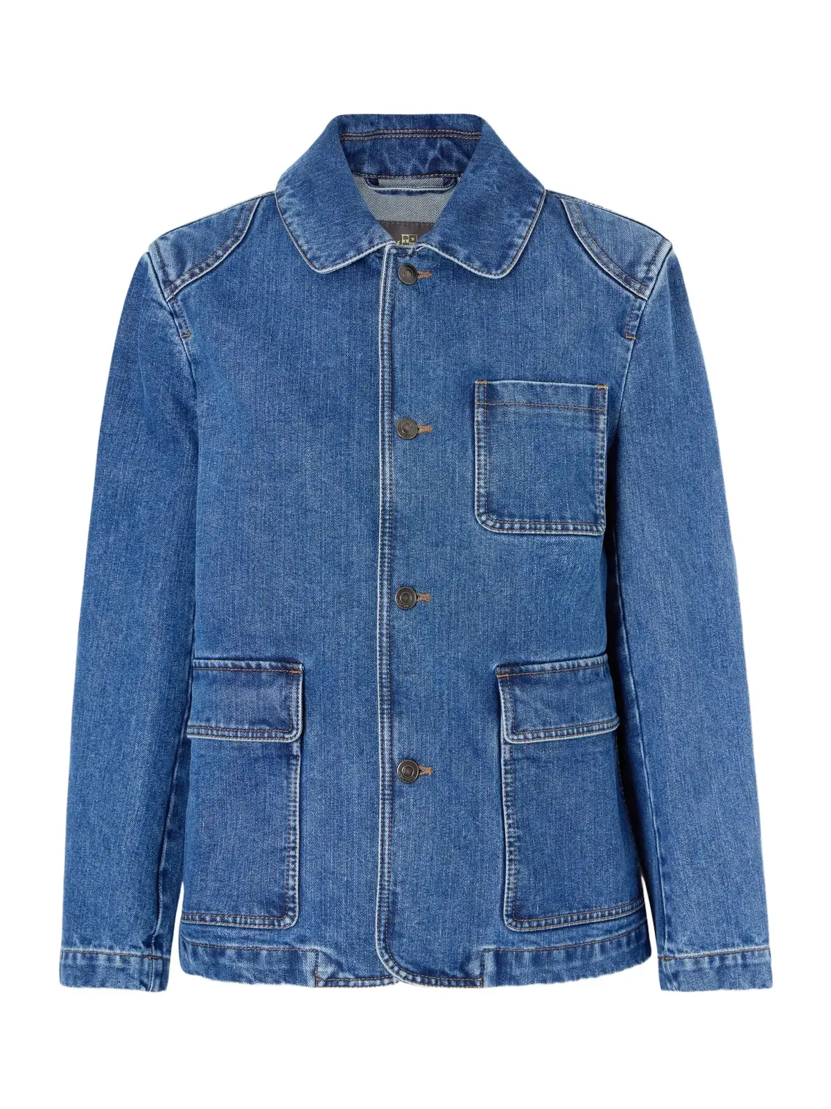 Loro Piana Cotton And Silk-blend Denim Jacket