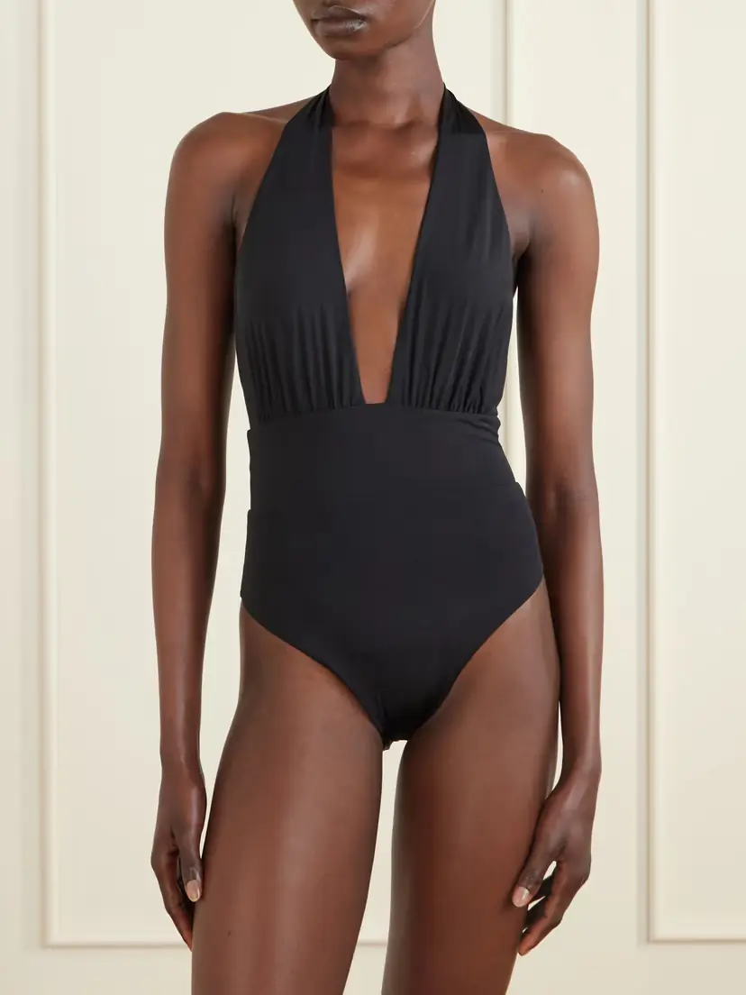 Max Mara Beachwear Halterneck Swimsuit | Thumbnail 2