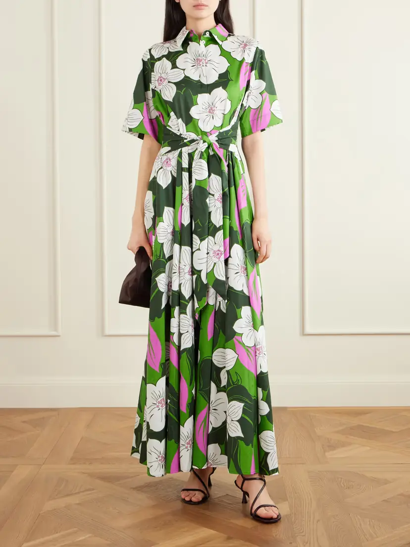 Borgo de Nor Floral-print Cotton Maxi Dress | Thumbnail 2 Borgo de Nor Floral-print Cotton Maxi Dress | Thumbnail 2
