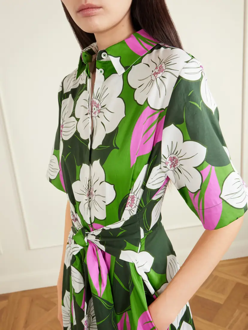Borgo de Nor Floral-print Cotton Maxi Dress | Thumbnail 4 Borgo de Nor Floral-print Cotton Maxi Dress | Thumbnail 4