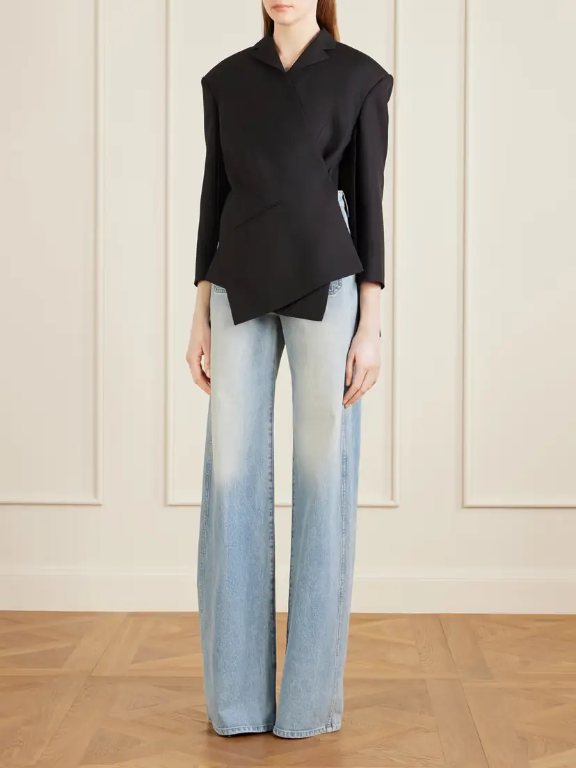 Khaite Delmonico High-rise Wide-leg Jeans | Thumbnail 2 Khaite Delmonico High-rise Wide-leg Jeans | Thumbnail 2