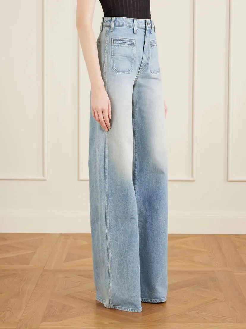 Khaite Delmonico High-rise Wide-leg Jeans | Thumbnail 3 Khaite Delmonico High-rise Wide-leg Jeans | Thumbnail 3