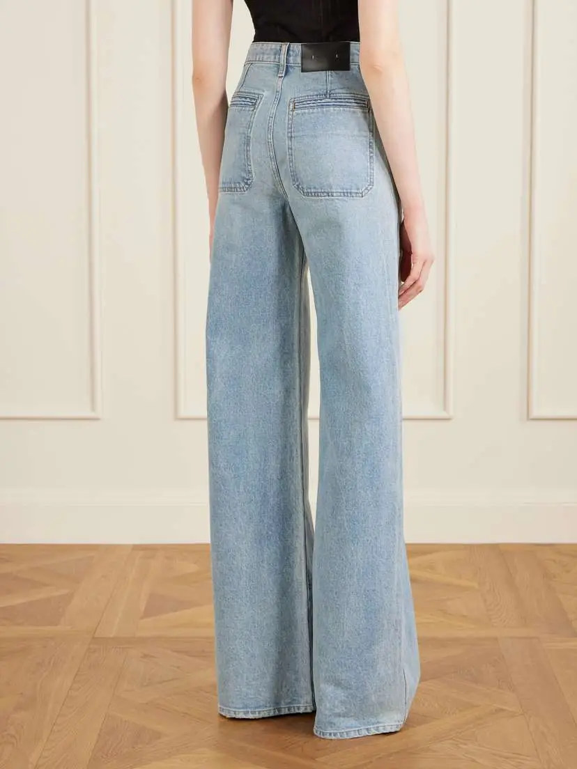Khaite Delmonico High-rise Wide-leg Jeans | Thumbnail 4 Khaite Delmonico High-rise Wide-leg Jeans | Thumbnail 4
