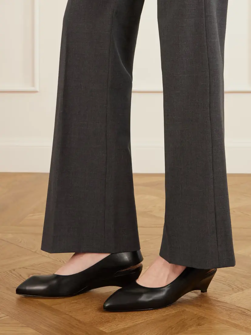 Jil Sander Leather Slingback Pumps | Thumbnail 2