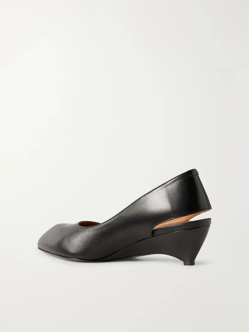Jil Sander Leather Slingback Pumps | Thumbnail 3