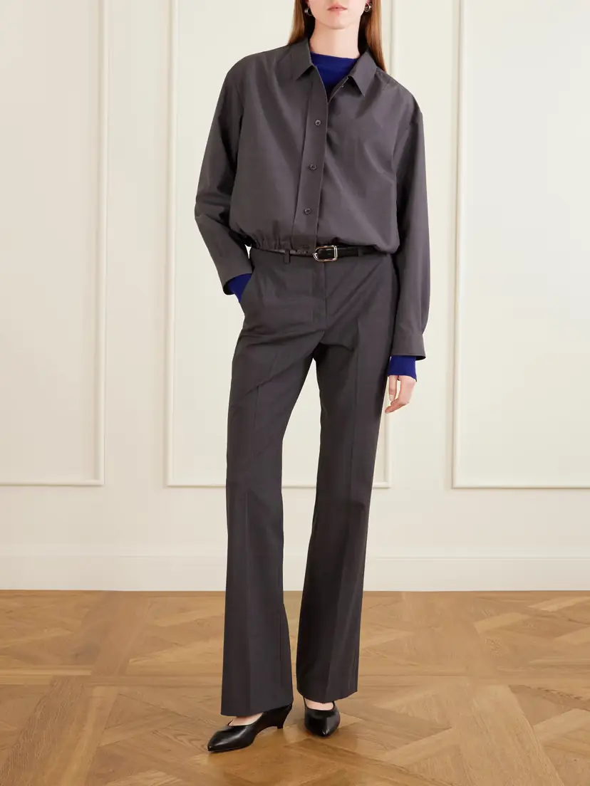 Jil Sander Leather Slingback Pumps | Thumbnail 4