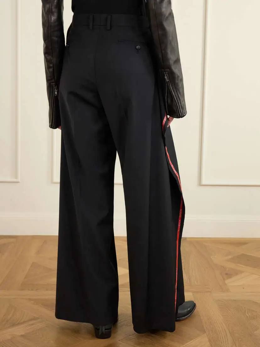 Junya Watanabe Crepe Straight-leg Pants | Thumbnail 3 Junya Watanabe Crepe Straight-leg Pants | Thumbnail 3