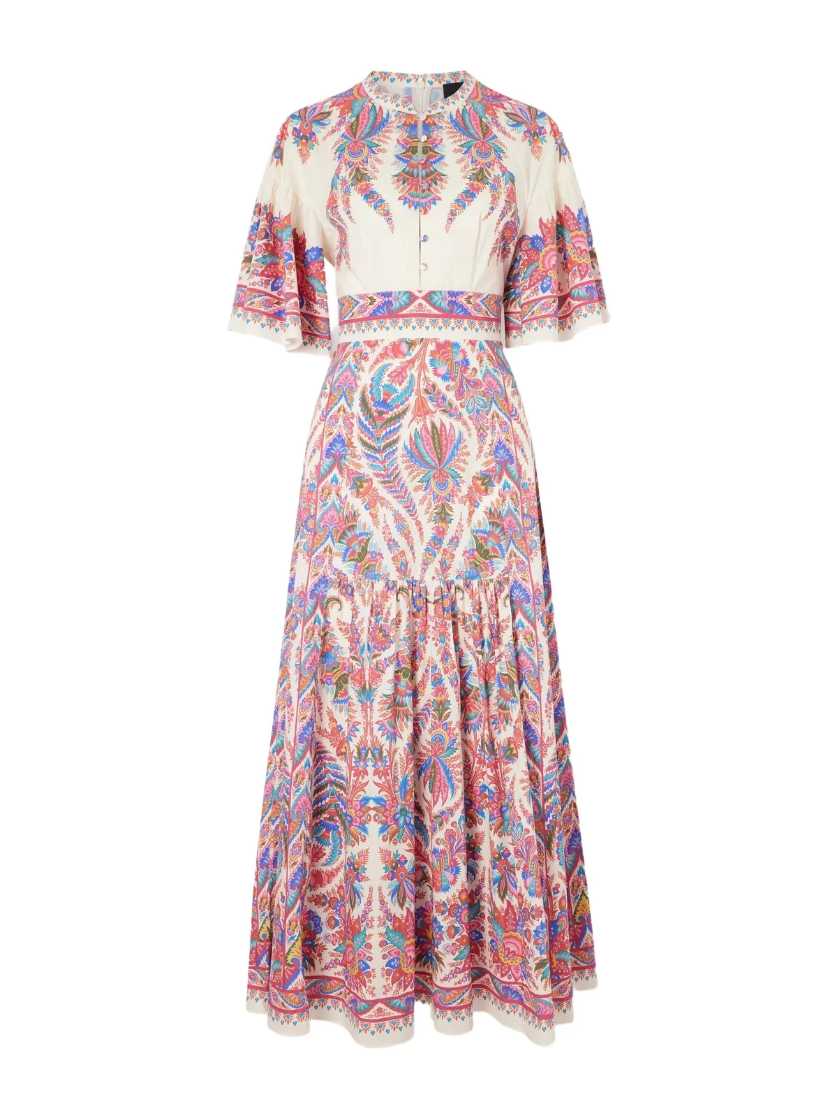 Printed Cotton-poplin Maxi Dress Printed Cotton-poplin Maxi Dress