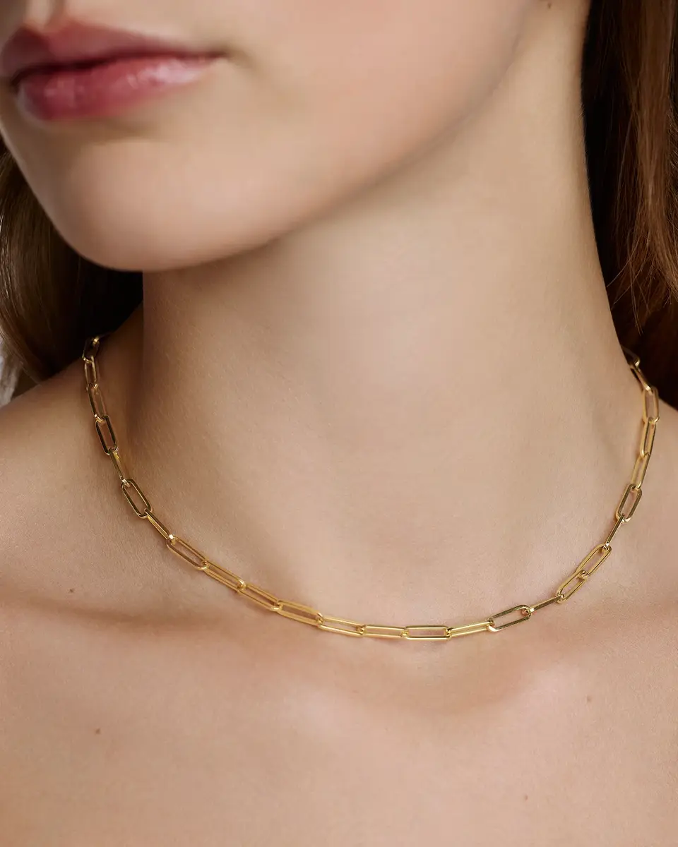 Jennifer Fisher Jennifer Fisher Long Link Chain in 14K 16 / 14K | Thumbnail 2