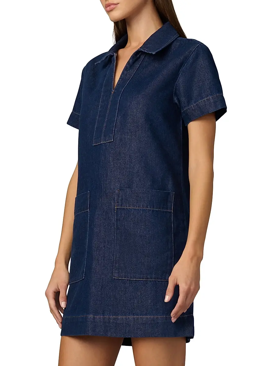 Joe's Jeans Women's The Lillian Denim Minidress | Thumbnail 3