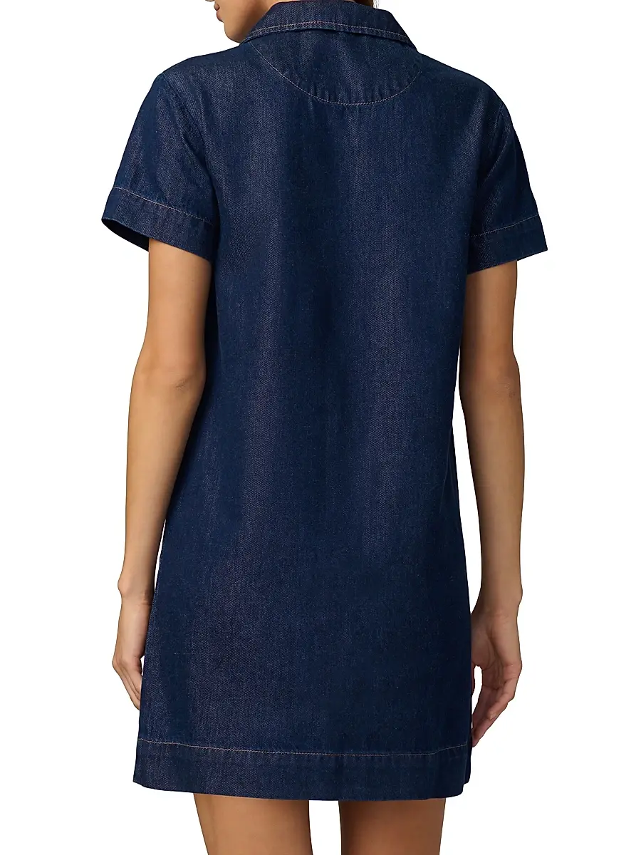 Joe's Jeans Women's The Lillian Denim Minidress | Thumbnail 4