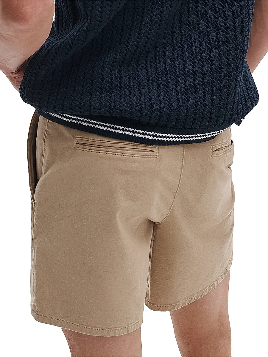 rag & bone Men's Stretch-Cotton Chino Shorts | Thumbnail 5