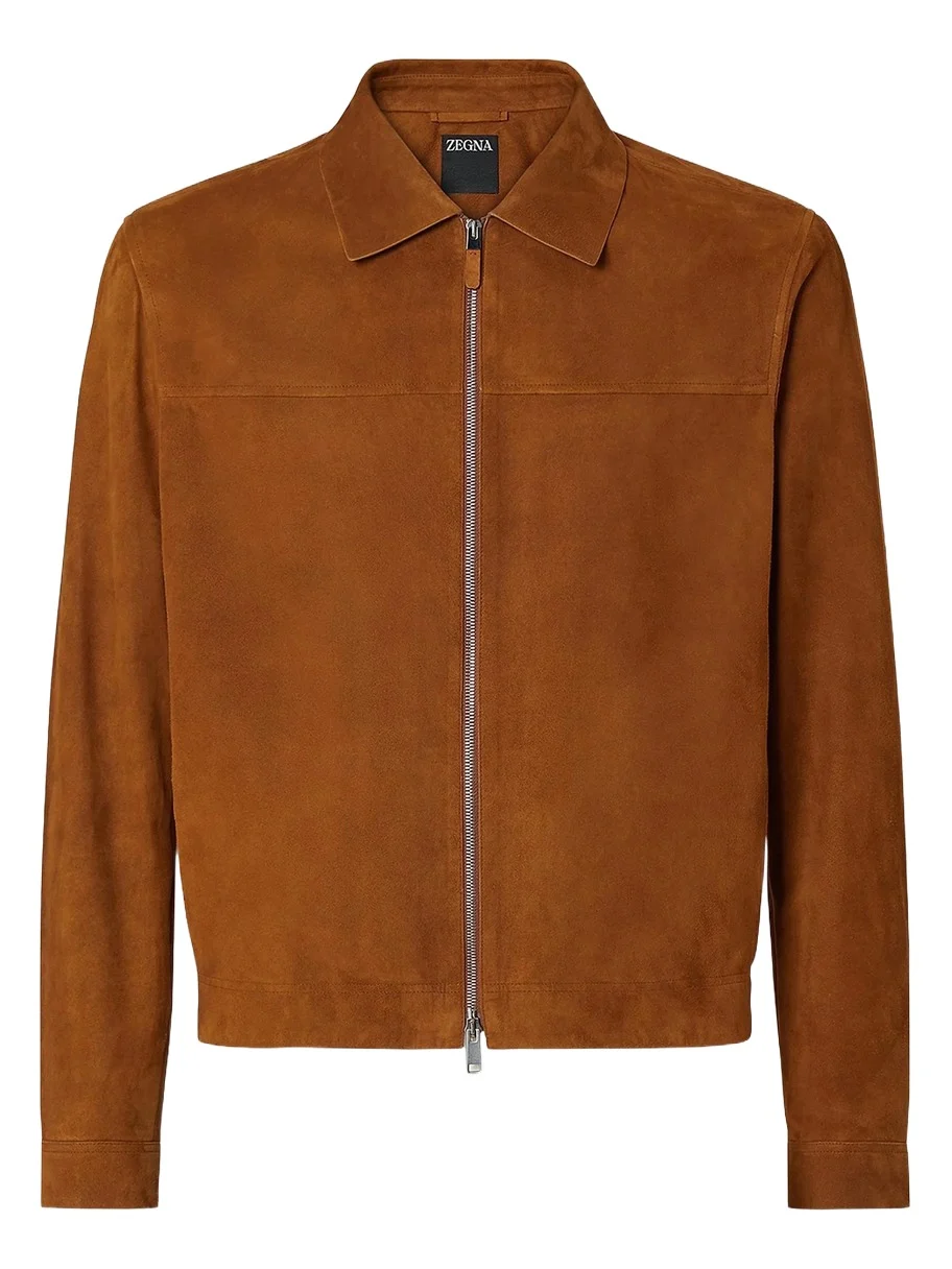 Men's Suede Blouson Jacket Men's Suede Blouson Jacket