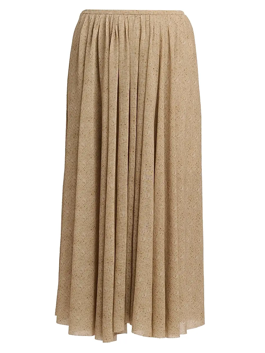 Women's Pleated Midi-Skirt Women's Pleated Midi-Skirt