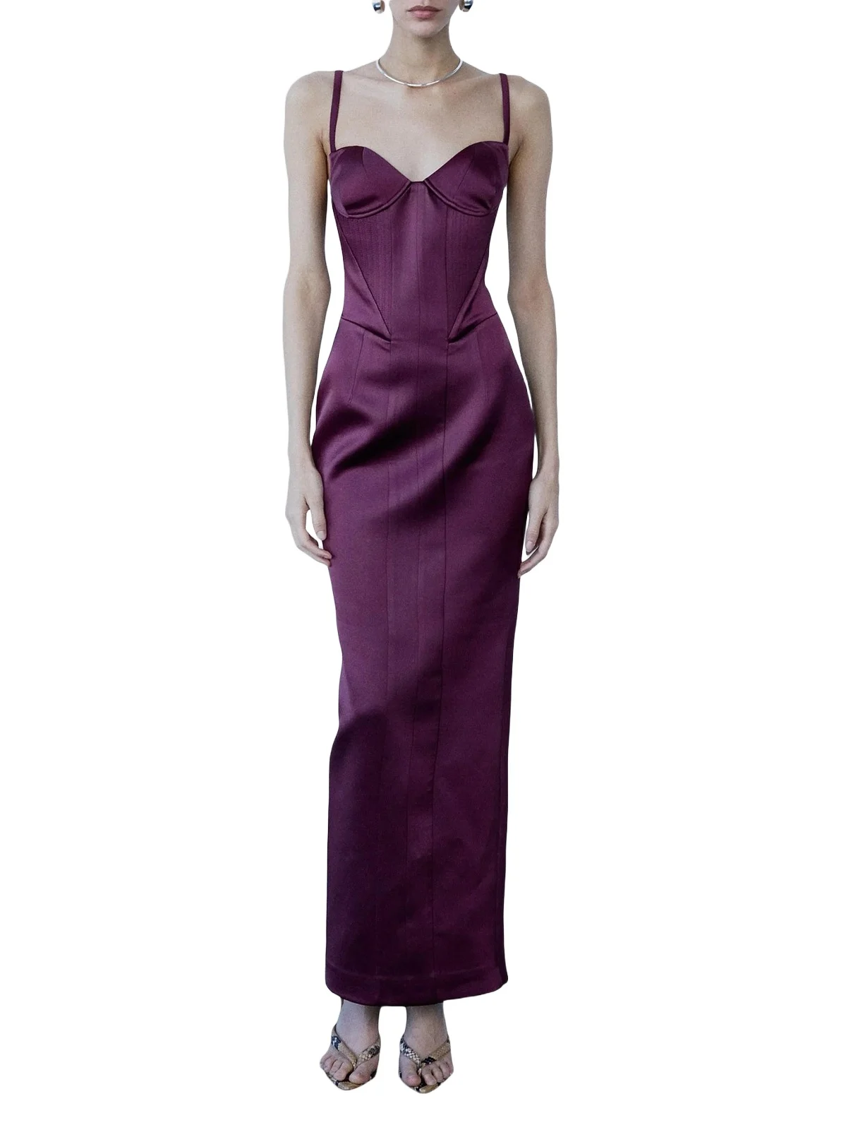 Women's Yasmeen Satin Corset Gown Women's Yasmeen Satin Corset Gown